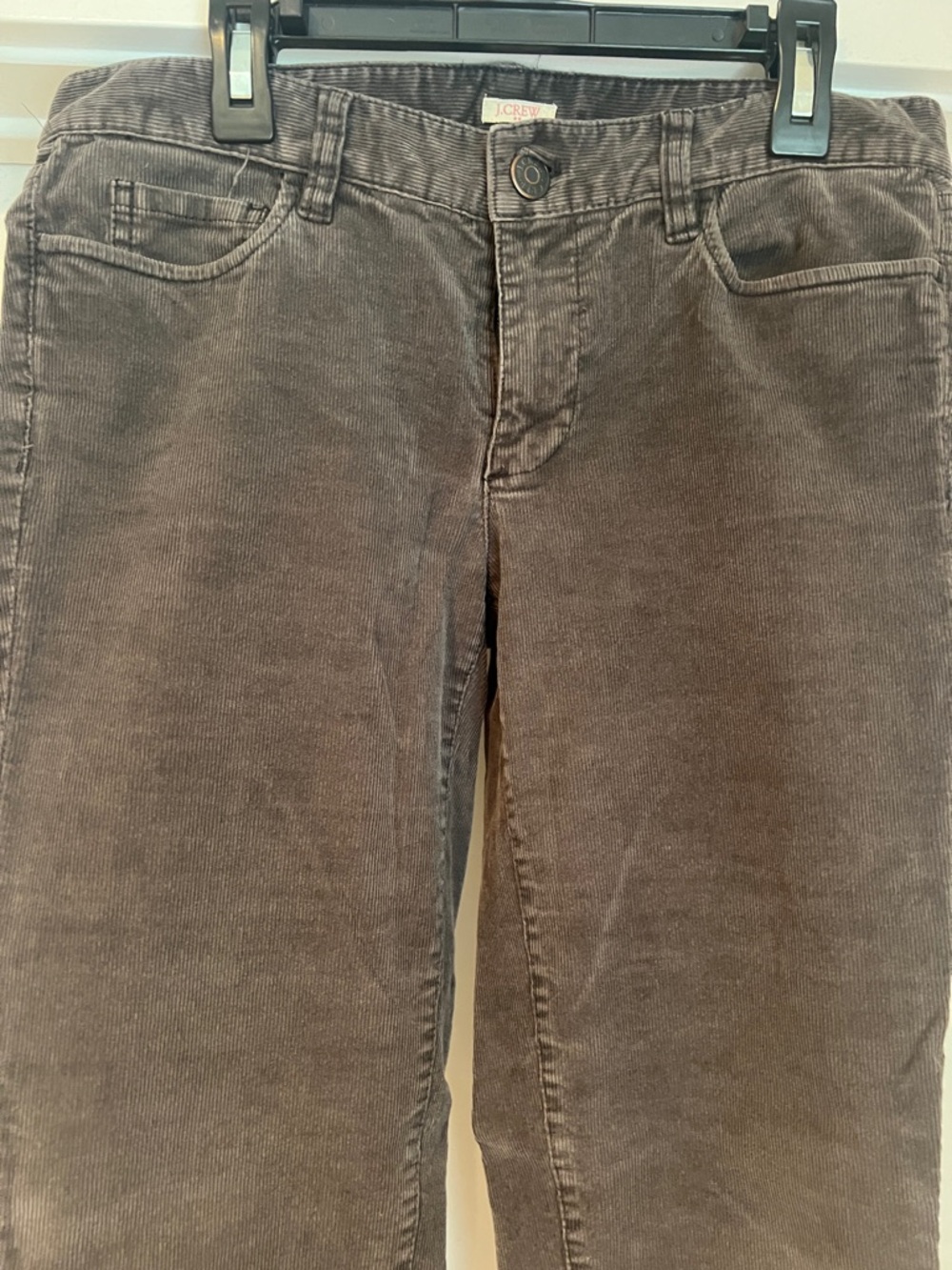 J Crew Brown Matchstick Corduroy Skinny Pants